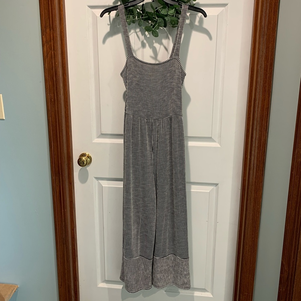 B&W Caution to the Wind cropped romper, medium